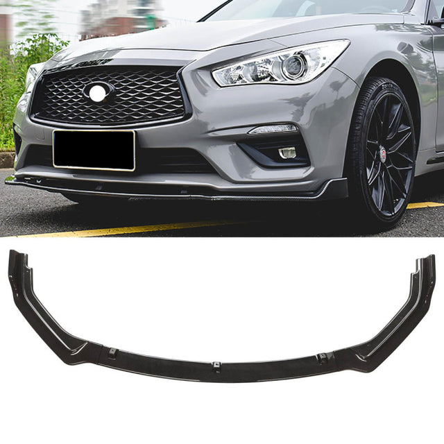 Infiniti Q50 non sport 3pcs front lip