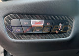 Supra GR 2020+ Carbon Steering Wheel Badge + Carbon Fiber Cluster Switch Panel Badge