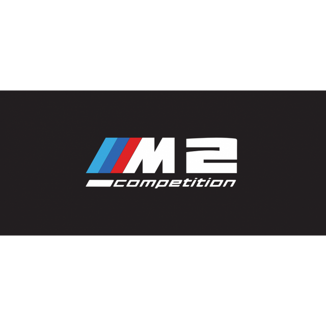 M2 competition welcome door light (upgrade glass lens)