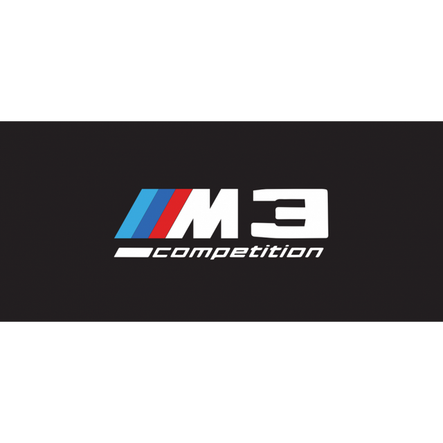 M3 competition welcome door light (upgrade glass lens)