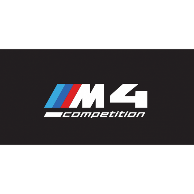 M4 competition welcome door light (upgrade glass lens)
