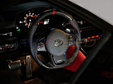 Supra GR 2020+ Carbon Fiber BLACK Leather Steering Wheel
