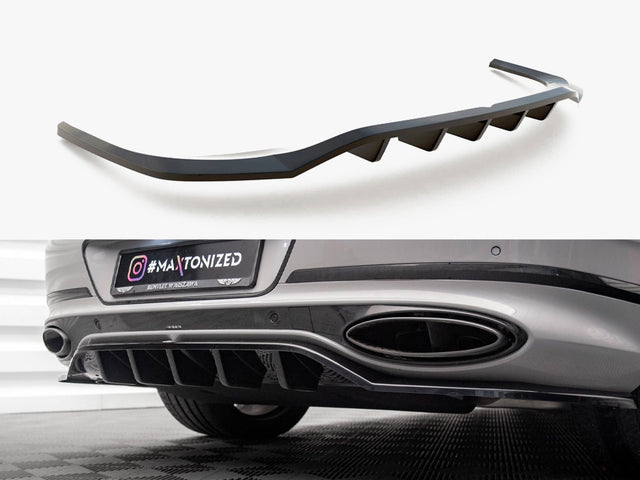 Rear Splitter (Vertical Bars) compatible with Bentley Continental Convertible GT Mk3 - 1