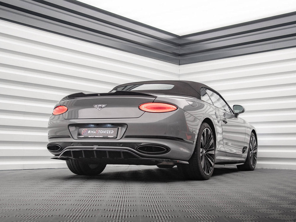 Rear Splitter (Vertical Bars) compatible with Bentley Continental Convertible GT Mk3 - 2