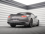Rear Splitter (Vertical Bars) compatible with Bentley Continental Convertible GT Mk3 - 2
