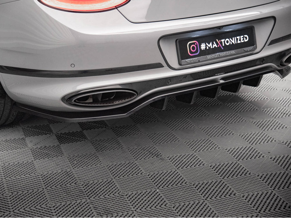 Rear Splitter (Vertical Bars) compatible with Bentley Continental Convertible GT Mk3 - 5