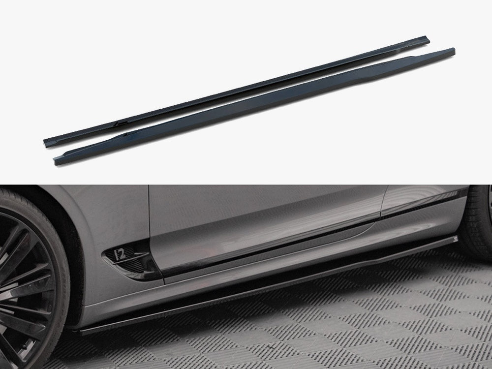 Side Skirts Diffusers compatible with Bentley Continental Convertible GT Mk3 - 1