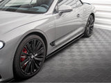 Side Skirts Diffusers compatible with Bentley Continental Convertible GT Mk3 - 3