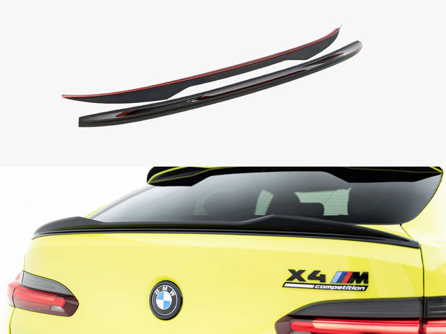 Bottom Spoiler CAP 3D compatible with BMW X4 M F98 Facelift
