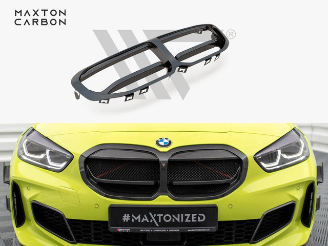 Carbon Fiber Front Grill compatible with BMW 1 F40 M-Pack / M135i