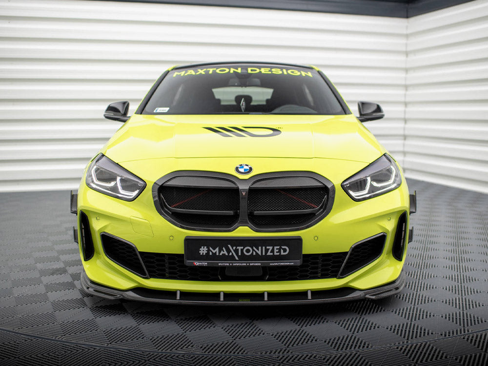 Carbon Fiber Front Bumper Side Vents compatible with BMW 1 F40 M-Pack / M135i - 3