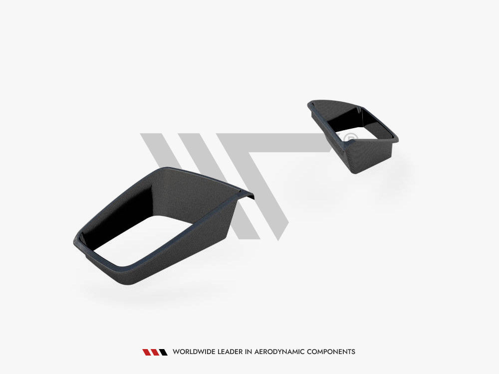 Carbon Fiber Front Bumper Side Vents compatible with BMW 1 F40 M-Pack / M135i - 9