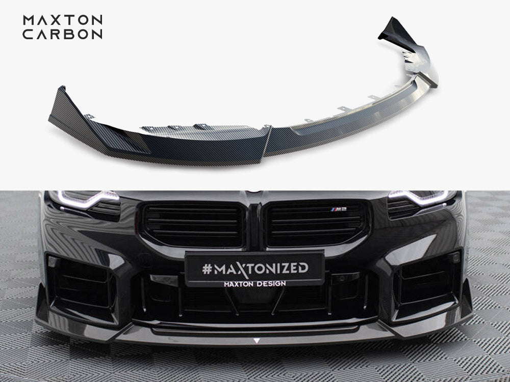 Carbon Fiber Front Splitter V.1 compatible with BMW M2 G87