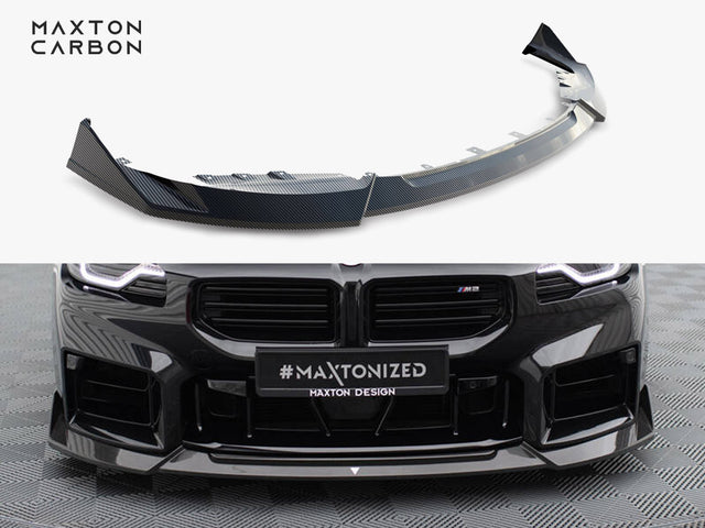 Carbon Fiber Front Splitter V.1 compatible with BMW M2 G87