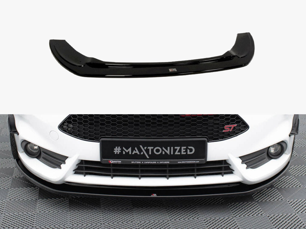 Front Splitter V.2 compatible with Ford Fiesta ST Mk7 Facelift - 1