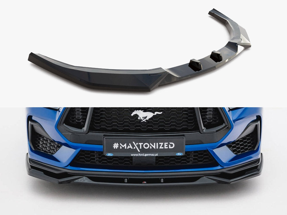 Front Splitter V.2 compatible with Ford Mustang GT Mk7 - 1
