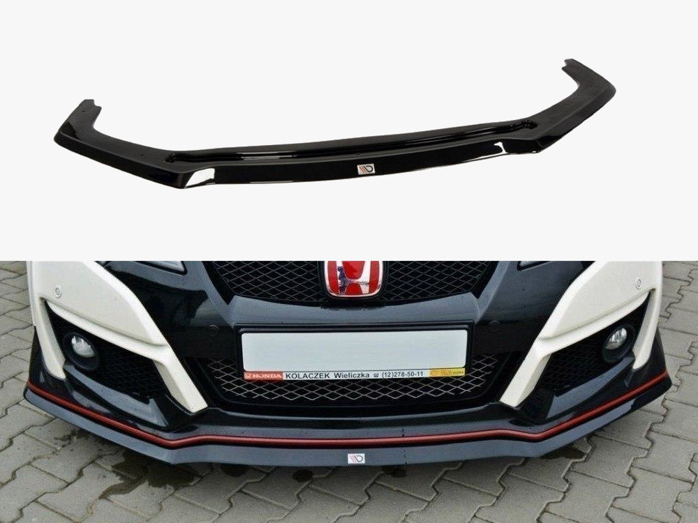 Maxton Honda Civic IX Type R front splitter