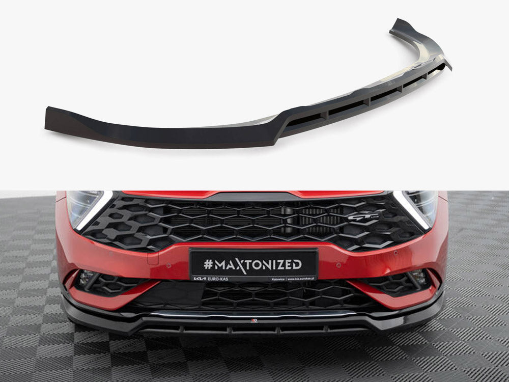 Maxton Kia Sportage GT-Line Mk5 front splitter