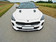 Maxton Kia Stinger GT GT-Line Standard Mk1 front splitter