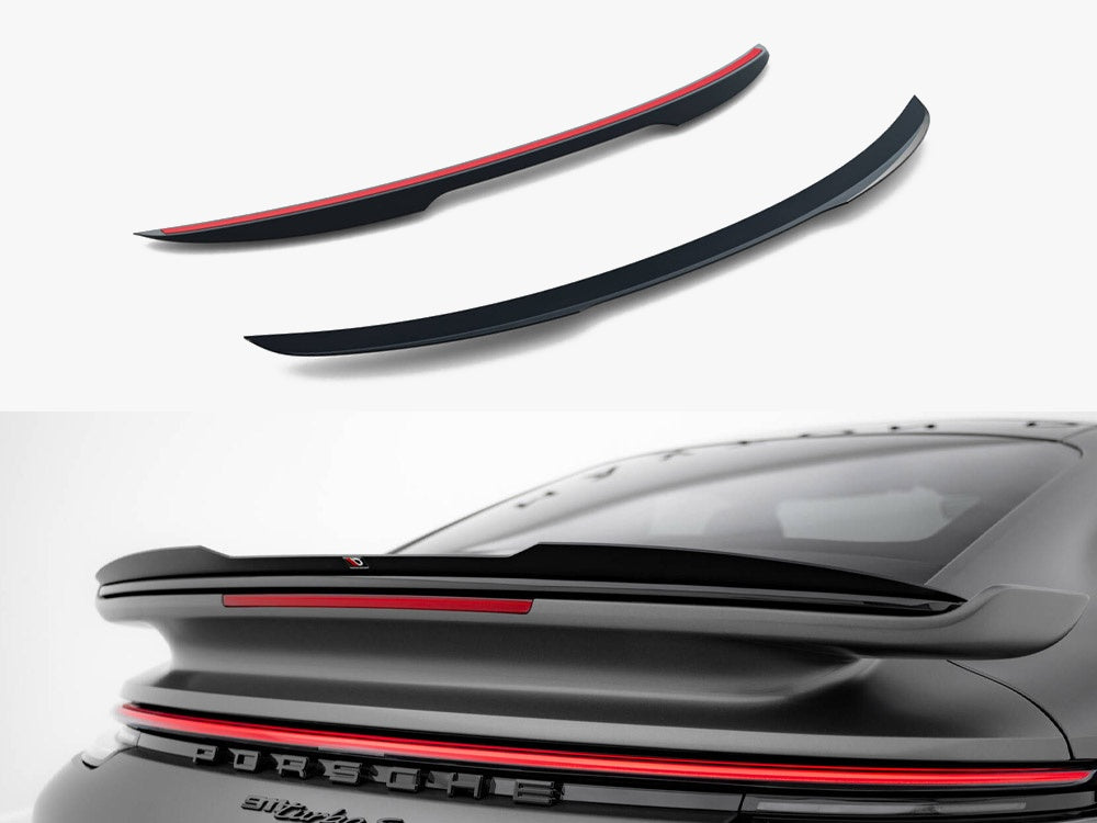 Spoiler CAP compatible with Porsche 911 Turbo S Sport Package 992 - 1