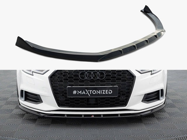 Maxton Design Front Splitter Audi A3 Sedan 8V Facelift