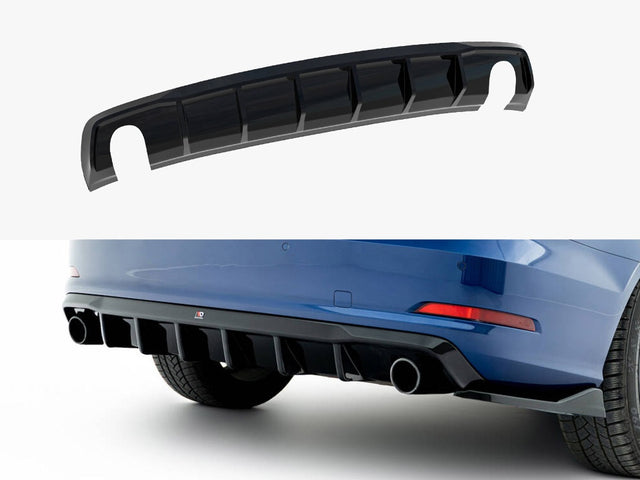 Maxton Design Rear Valance Audi A3 Sedan 8V