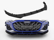 Maxton Design Street PRO Front Splitter V.1 and Flaps Audi A3 S Line Sedan S3 Sedan 8Y Facelift