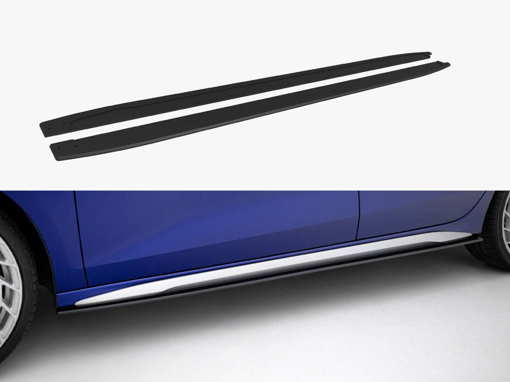 Maxton Design Street PRO side skirts diffusers Audi A3 S Line Sedan S3 Sedan 8Y Facelift