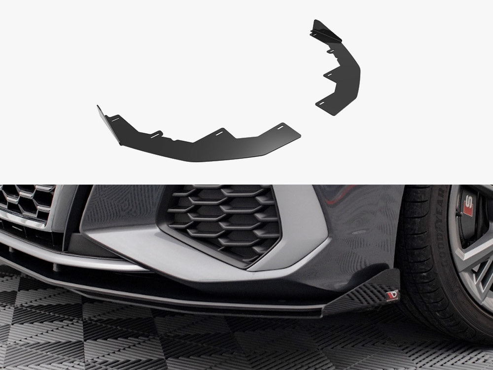 Maxton Design front flaps Audi S3 A3 S Line 8Y