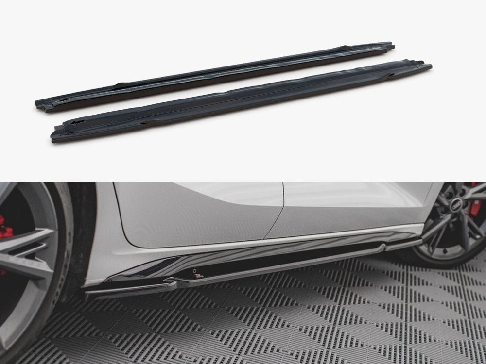 Maxton Design side skirts diffusers V.1 Audi S3 A3 S Line 8Y