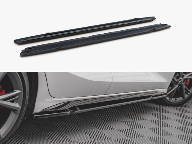 Maxton Design side skirts diffusers V.1 Audi S3 A3 S Line 8Y