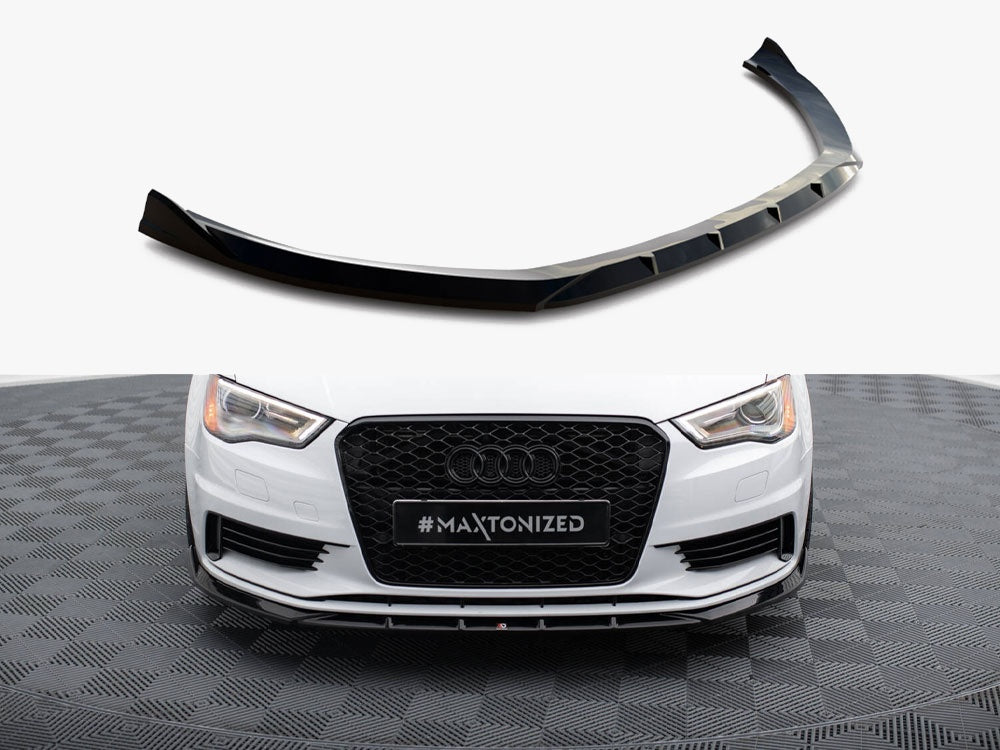 Maxton Design Front Splitter V.1 Audi A3 Sedan 8V