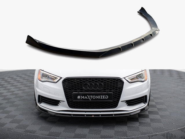 Maxton Design Front Splitter V.1 Audi A3 Sedan 8V