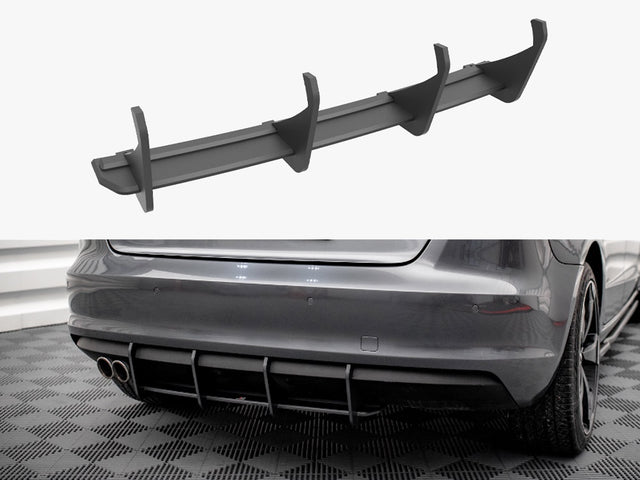 Maxton Design Street PRO Rear Diffuser Audi A3 Sportback 8V