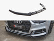 Maxton Design Front Splitter V.3 Audi S3 A3 S Line Sedan 8V Facelift