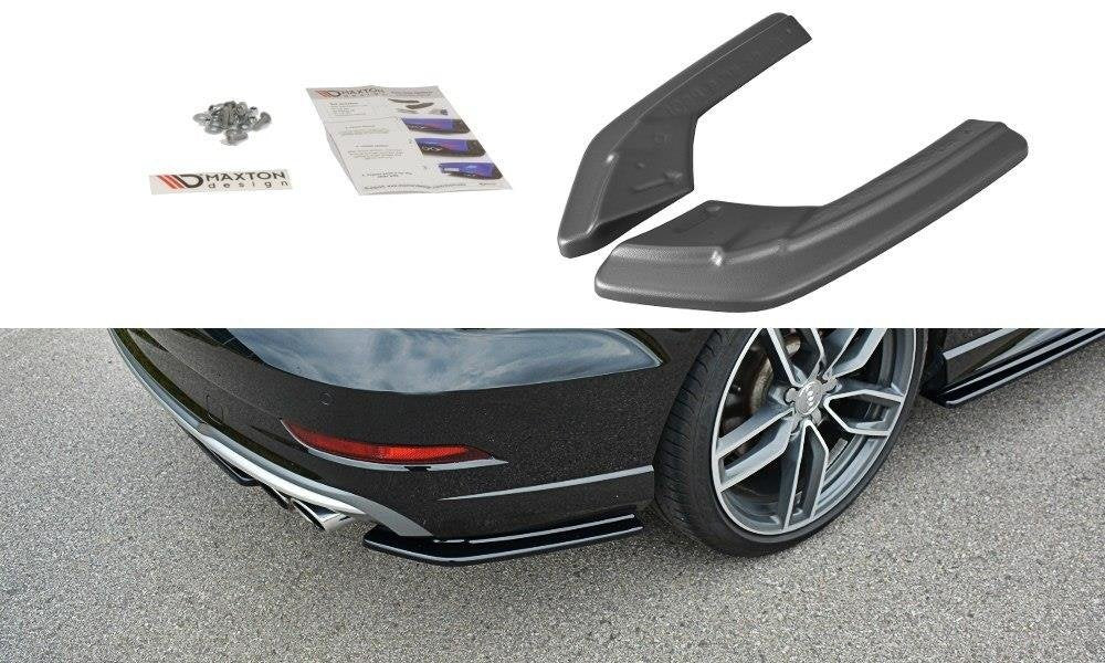 Maxton Design Rear Side Splitters Audi S3 A3 S Line Sedan 8V Facelift