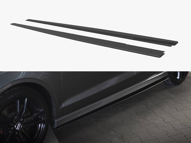 Maxton Design Street PRO Side Skirts Diffusers Audi S3 A3 S Line Sedan 8V