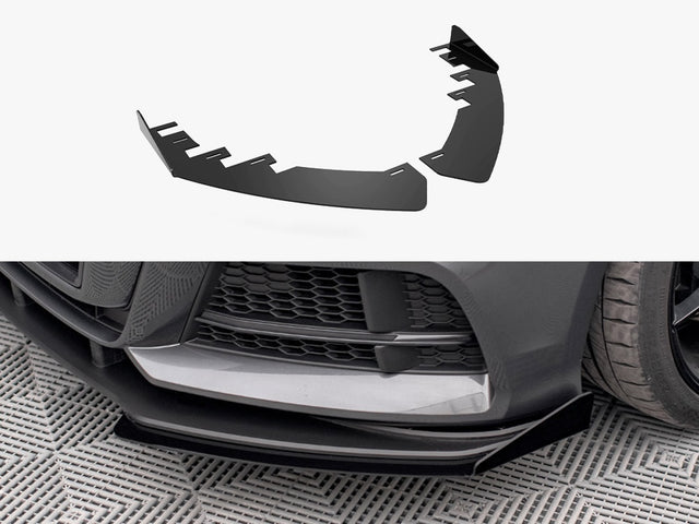 Maxton Design front flaps Audi S3 A3 S Line Sportback 8V Facelift