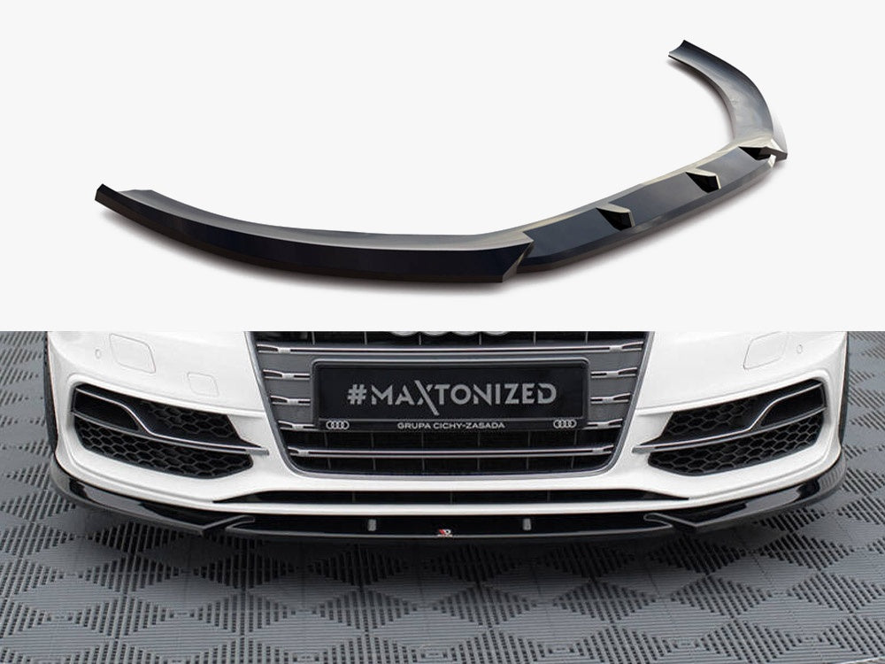 Maxton Design Front Splitter V.2 Audi S3 A3 S Line Sportback 8V