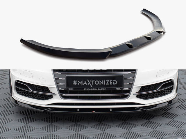Maxton Design Front Splitter V.2 Audi S3 A3 S Line Sportback 8V
