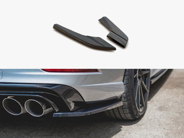 Maxton Design Rear Side Splitters V.2 Audi S3 Sedan 8V Facelift