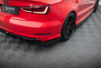 Maxton Design Rear Side Splitters Audi S3 Sedan 8V for Maxton valance