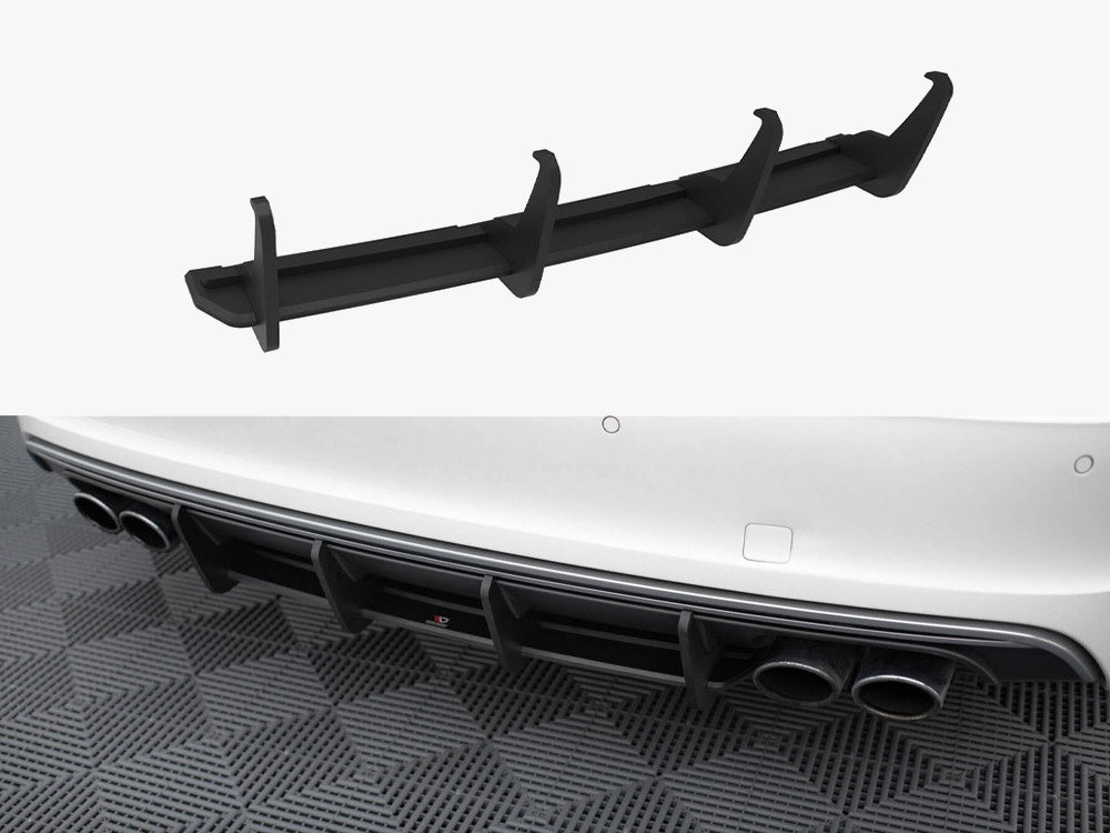 Maxton Design Street PRO rear diffuser Audi S3 Sportback 8V