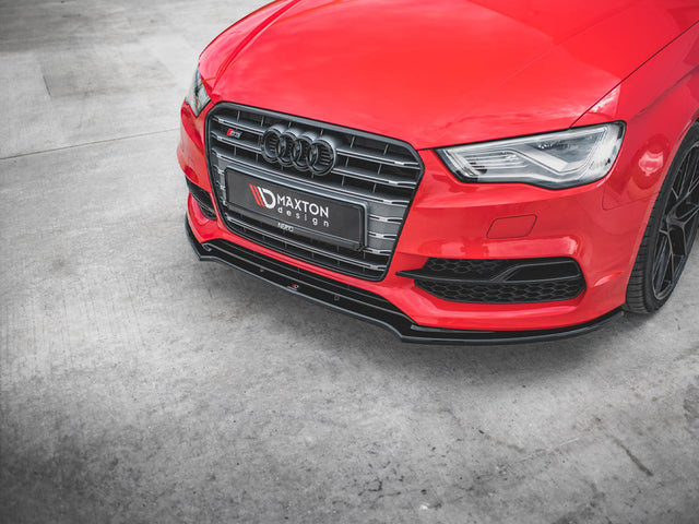 Maxton Design Front Splitter V.2 Audi S3 A3 S Line Sedan Cabrio 8V