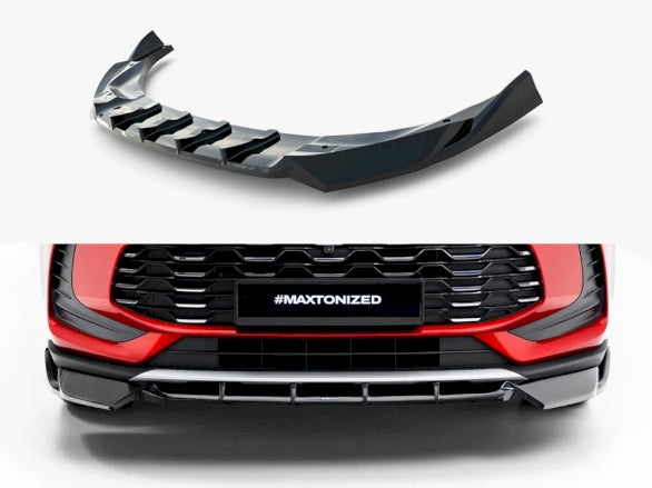 Maxton Design Front Splitter MG ZS Mk2