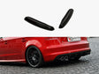 Maxton Design Rear Side Splitters Audi S3 A3 S Line Hatchback Sportback 8V