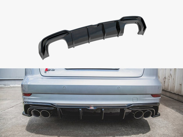 Maxton Design Rear Valance Audi S3 Sedan 8V Facelift