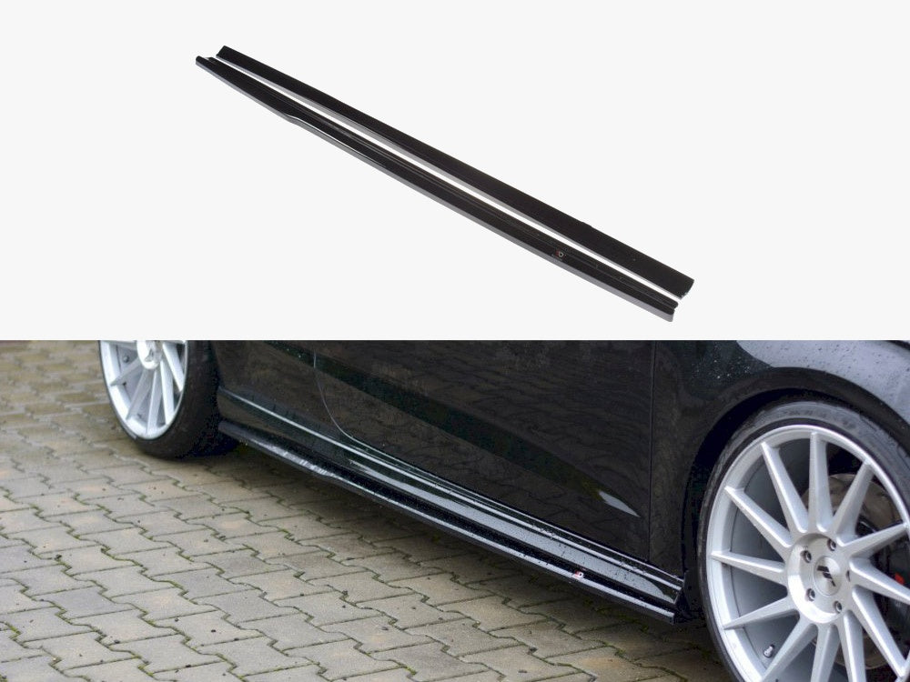 Maxton Design Side Skirts Diffusers Audi S3 A3 S Line 3 Door 8V