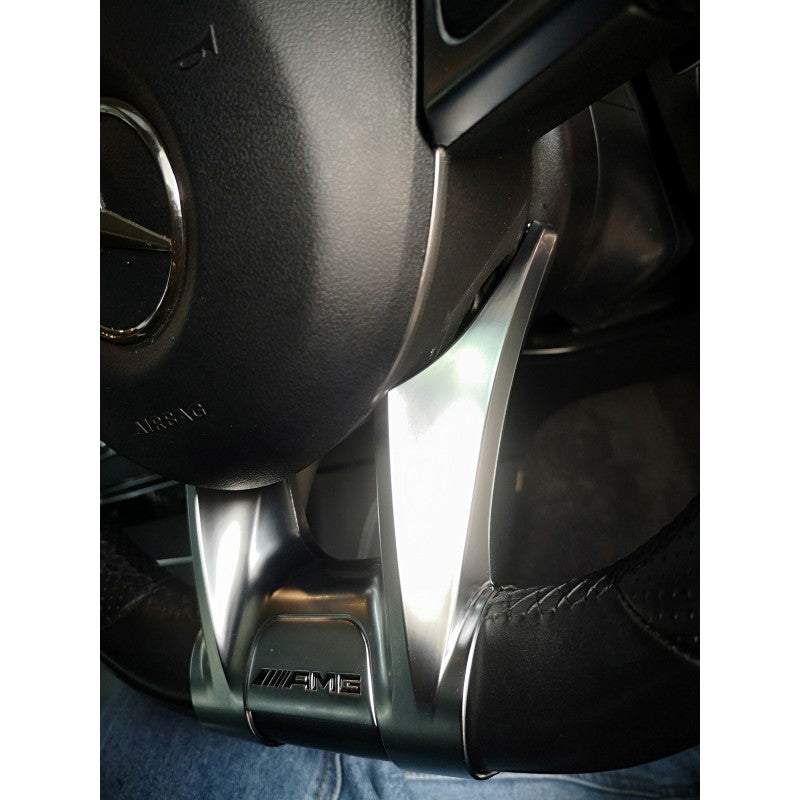 Mercedes benz 19+ AMG steering trim (silver)