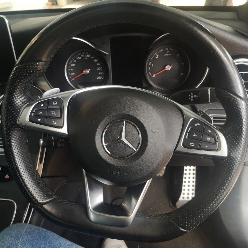 Mercedes benz 19+ AMG steering trim (silver)